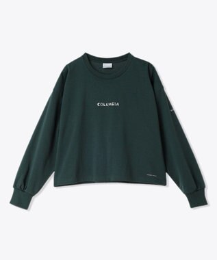 Columbia Columbia/ ウィメンズレイクトゥーアベニューロングスリーブクロップドTシャツ /コロンビア Dark Forest