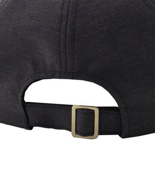 MOONBAT 【遮光100％/遮熱/UVカット】FURLA(フルラ)アーチロゴ ロングつば キャップ 帽子  手洗い可能/日本製 ディープブルー