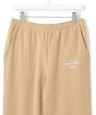 J.PRESS YORK STREET 【UNISEX】ワンポイントスウェットパンツ ライトイエロー系