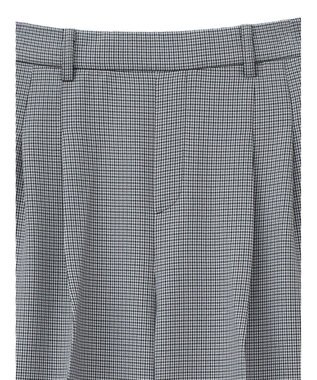 Green Parks きれいシルエットパンツ（テーパード／柄） Gunclub Check