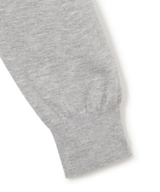 J.PRESS MEN 【FLEX YARN】タートルネック ライトグレー系