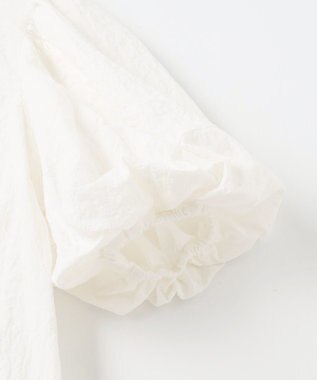 NAVE 【Nave】クラッシュコットン ブラウス ホワイト系