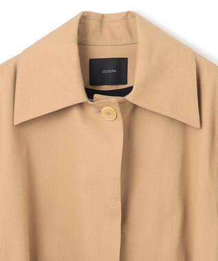 JOSEPH ボンテッドマック　Aラインコート Safari