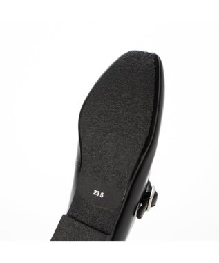 ing <ing>【WEB限定】ストラップフラットシューズ ブラック