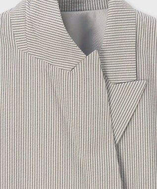 Paul Smith ストライプ シアサッカー ダブルブレスト ジャケット ベージュ