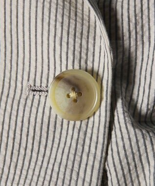 Paul Smith ストライプ シアサッカー ダブルブレスト ジャケット ベージュ