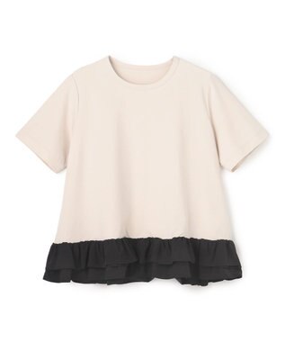 UNFILO BEAUTY FORM-T フリルヘム Tシャツ