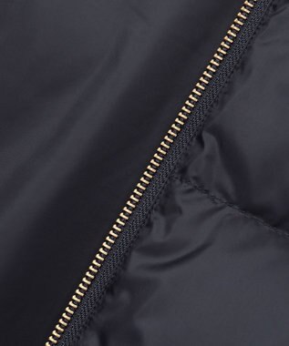 23区 【洗える】シレータフタ コンパクト ダウンコート ネイビー系