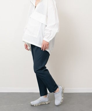 Bridget Birkin 【VINCULUM】エラスティックコラボスニーカー ライトグレー雑材