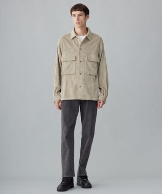 UNFILO MENS 【男女兼用】リラックス コーデュロイ ブルゾン ベージュ