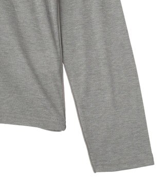 Green Parks シアーリブタートルプルオーバー Gray