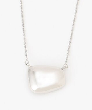 自由区 【長さ調節可】リバーシブルネックレス シルバー系