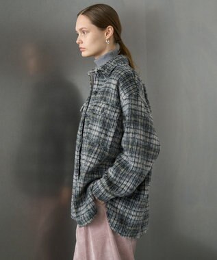 AMERICAN HOLIC シャギーＢＩＧＣＰＯ Charcoal Gray