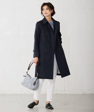J.PRESS LADIES 【WEB限定カラーあり・2way】 ナイロン ショルダー バッグ ブルー系