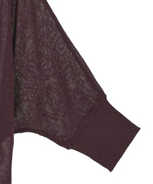 earth music&ecology 【接触冷感】シアードルマンカーディガン Brown