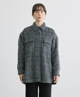 AMERICAN HOLIC シャギーＢＩＧＣＰＯ Charcoal Gray