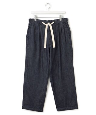 J.PRESS YORK STREET 【UNISEX】ワイドデニムパンツ ネイビー系