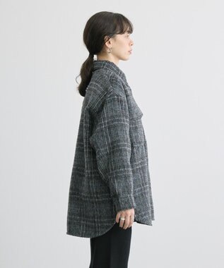 AMERICAN HOLIC シャギーＢＩＧＣＰＯ Charcoal Gray