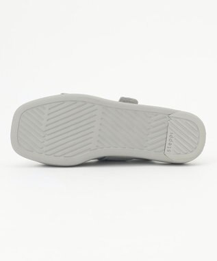 steppi 【洗える】バックルベルト サンダル グレー