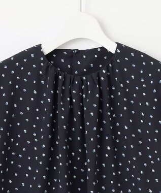 J.PRESS LADIES S ドット フラワープリント カットソー ネイビー系5