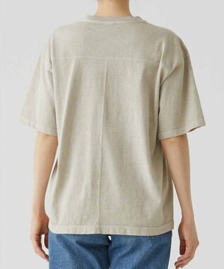 caqu caqu x GoodOn football S/Stee  シンプルゆったりフィットのフットボール半袖Tシャツ mocha