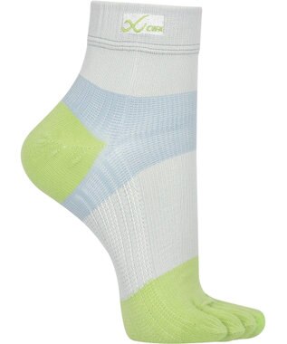 CW-X 【UNISEX】 CW-X 5本指ソックス 【大谷翔平愛用モデル・撮影着用品番】 足首サポート 運動時の足の疲労を軽減 ショート ユニセックス BCR610 /ワコール カーキ