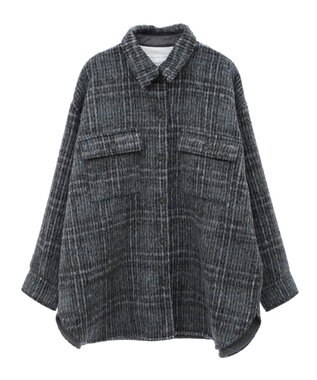 AMERICAN HOLIC シャギーＢＩＧＣＰＯ Charcoal Gray