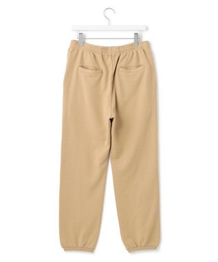 J.PRESS YORK STREET 【UNISEX】ワンポイントスウェットパンツ ライトイエロー系