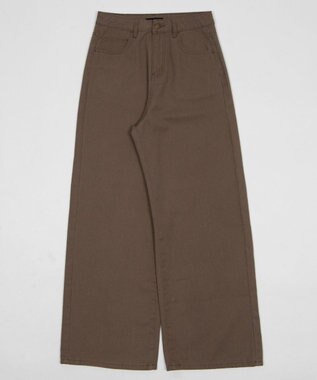WEGO ウォッシュドワイドパンツ