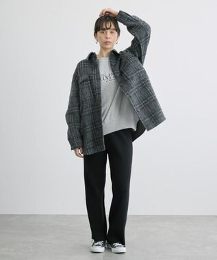 AMERICAN HOLIC シャギーＢＩＧＣＰＯ Charcoal Gray