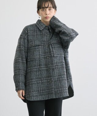 AMERICAN HOLIC シャギーＢＩＧＣＰＯ Charcoal Gray
