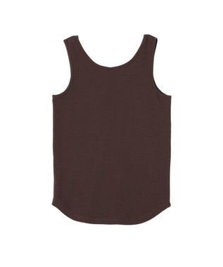 AMERICAN HOLIC Uネックタンクトップ Brown