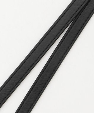 ANY SIS ビジューバックル ベルト ブラック系