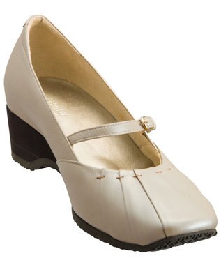 ASICS WALKING ペダラ WC085B 2E ヒール高4.0cm グレー系