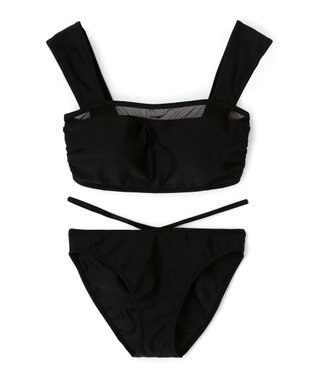 San-ai Resort（三愛水着楽園） シアーパーツバンドゥビキニ　9M 　【San-ai Resort（サンアイリゾート）】 ブラック