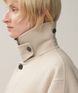 ATON SUPER 120S DOUBLE MELTON | バルマカーンコート BEIGE