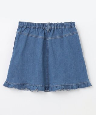 ANY KIDS デニム ミニ スカート インディゴ