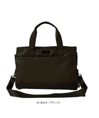 ROOTOTE 1317【12個ポケット付き】SN.グランデ.キレイネ-B 02：ブラック