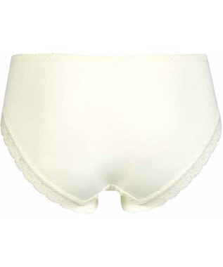 WACOAL ショーツ 【リボンブラ 脇すっきり】 BRB433とペア はきこみ丈あさめ ナイロンベア天竺素材(バック) レディース PRA133 /ワコール イエロー