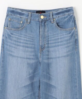 ANY L 【洗濯機可能/ストレッチ】ライトウェイトデニム フェードインディゴ