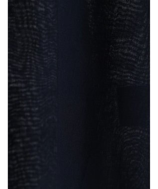 CRAFT STANDARD BOUTIQUE インド綿フリルブラウス Navy