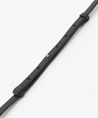 ANY SIS ビジューバックル ベルト ブラック系