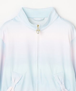 ANY KIDS 【洗濯機可能/速乾/接触冷感/水陸両用】UVカット ラッシュガード レインボー