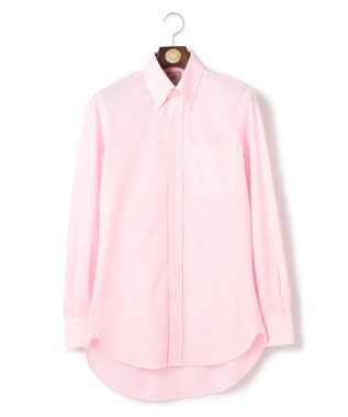 J.PRESS MEN 【Single Needle Tailoring】裏鹿の子 シャツ ピンク系