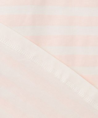 組曲 KIDS 【150-160㎝】【UVケア】グリーンバンド Tシャツ ピンク系1