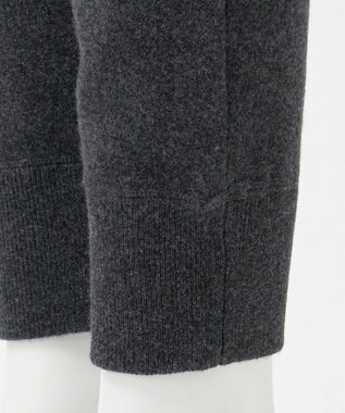 23区 【R(アール)】マイクロンメリノウール ジョガーパンツ チャコールグレー系