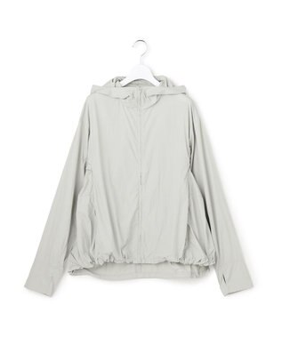J.PRESS YORK STREET 【WOMEN】ラッシュガード サンシェードパーカー ライトグレー系