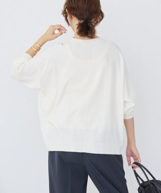 AMERICAN HOLIC バイパチルーズニットプルオーバー アイボリー