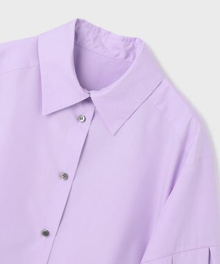 GRACE CONTINENTAL ビッグスリーブシャツ パープル