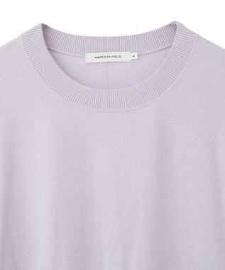 AMERICAN HOLIC バイパチルーズニットプルオーバー ライラック